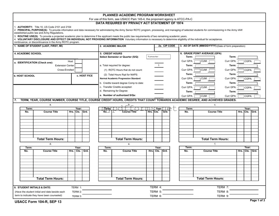 Get 104 R Form in PDF