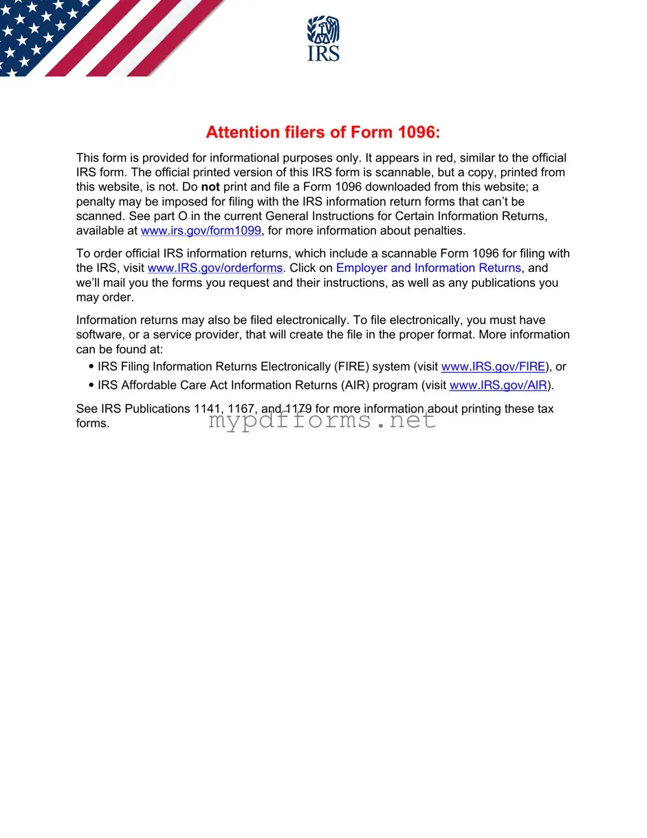 Get IRS 1096 Form in PDF