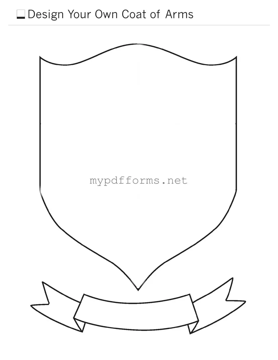 Get Coat Of Arms Form in PDF