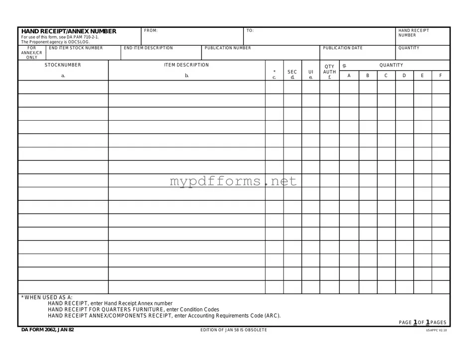 Get Da Form in PDF