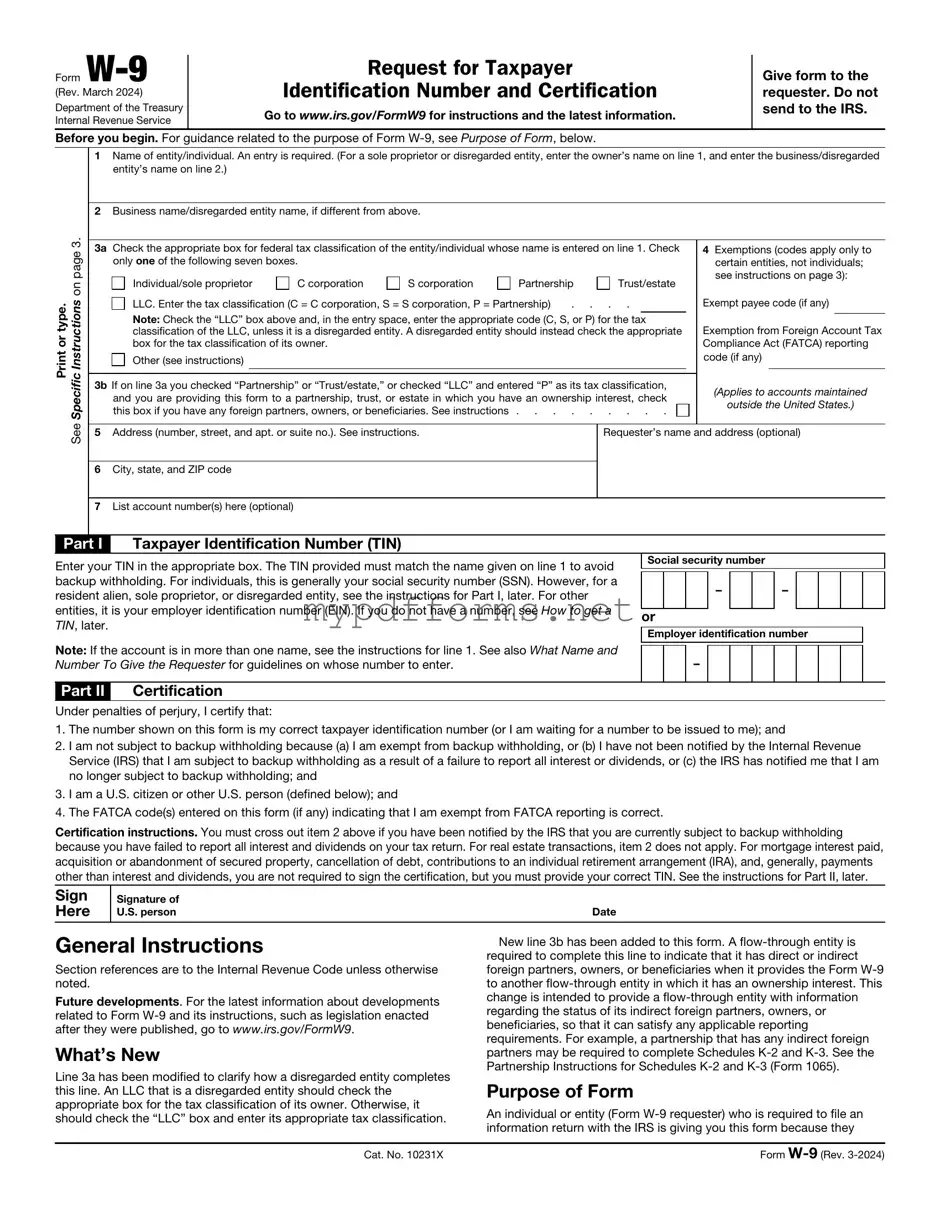 Get IRS W-9 Form in PDF