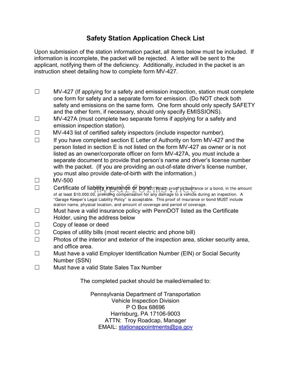 Get Mv 427 Penndot Form in PDF