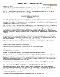 Get California Advanced Health Care Directive Form in PDF