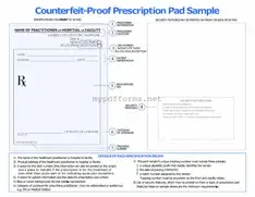 Get Prescription Pad Form in PDF