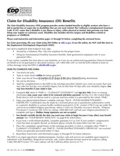 Get EDD DE 2501 Form in PDF